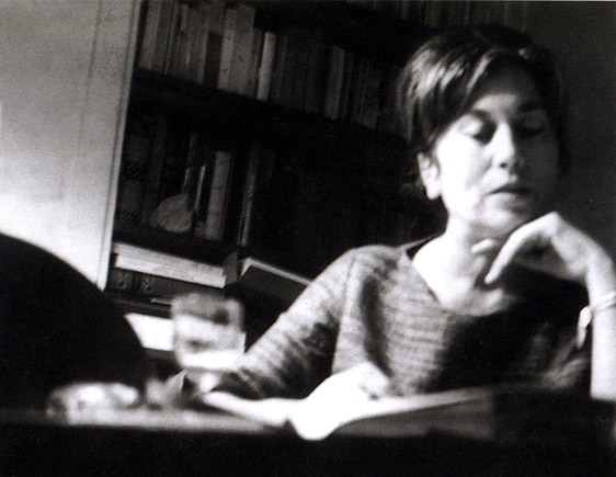 Dominique Rolin en 1960 à Paris